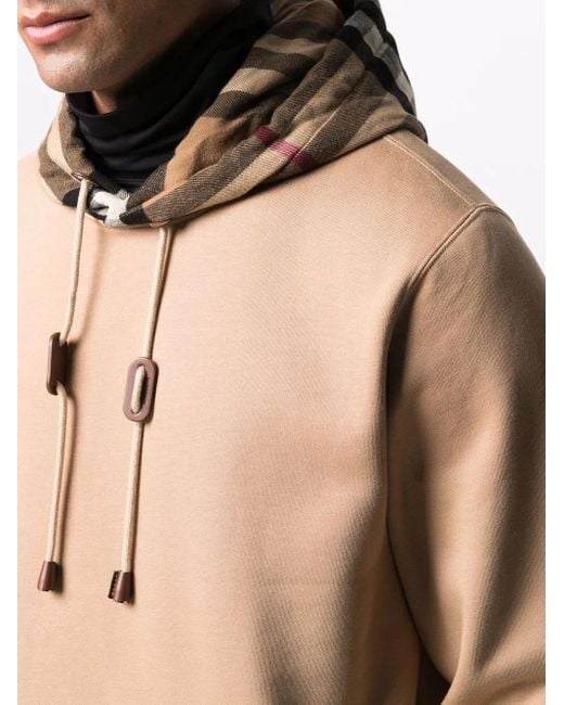 Burberry Natural Check Hoodie for men
