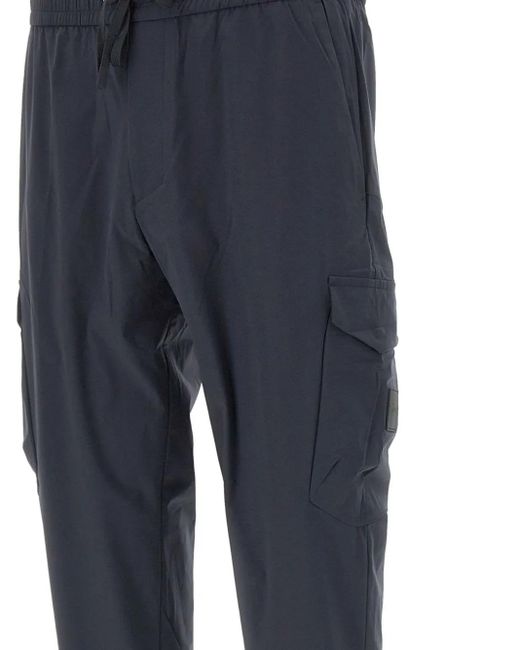Boss Blue Tapered-Fit Trousers for men