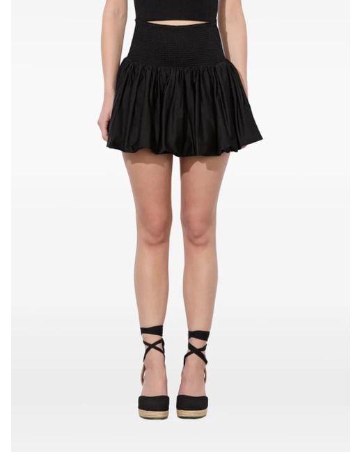 Alice + Olivia Arden Mini-Rok in het Black