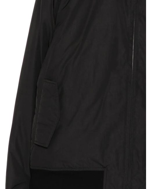 James Perse Black Twill Bomber Jacket for men