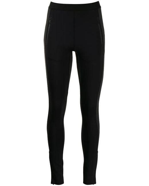 3.1 Phillip Lim Black Everyday Zip-Detail Leggings