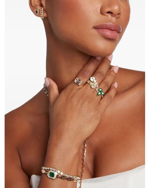 SHAY Brown Emerald And Diamond Bracelet