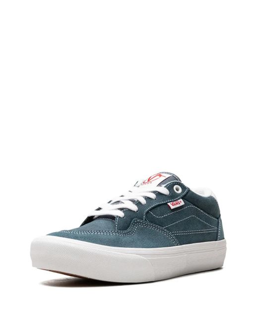Vans Blue Rowan Suede Sneakers