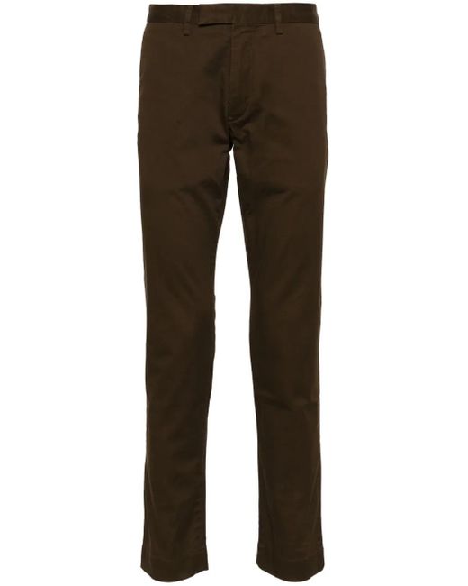 Polo Ralph Lauren Brown Logo-Tag Trousers for men