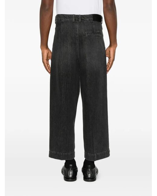 Rossi Gray Noa Pleated Jeans