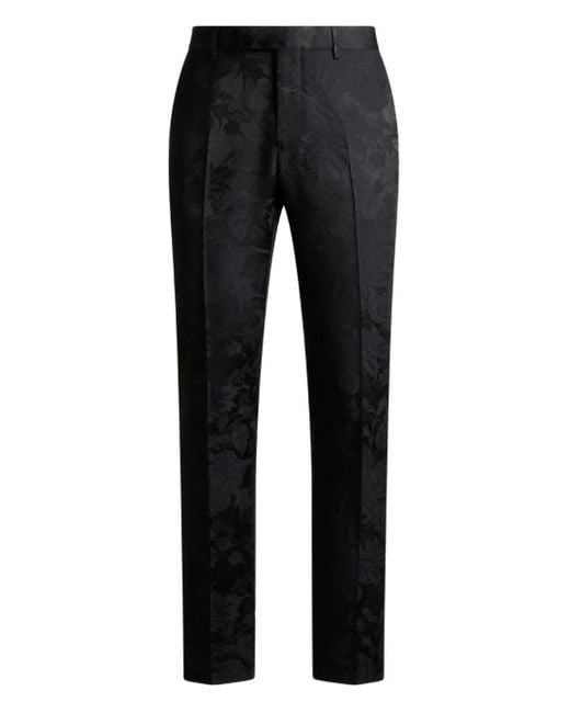Etro Hose Mit Paisley-Jacquard in Black für Herren