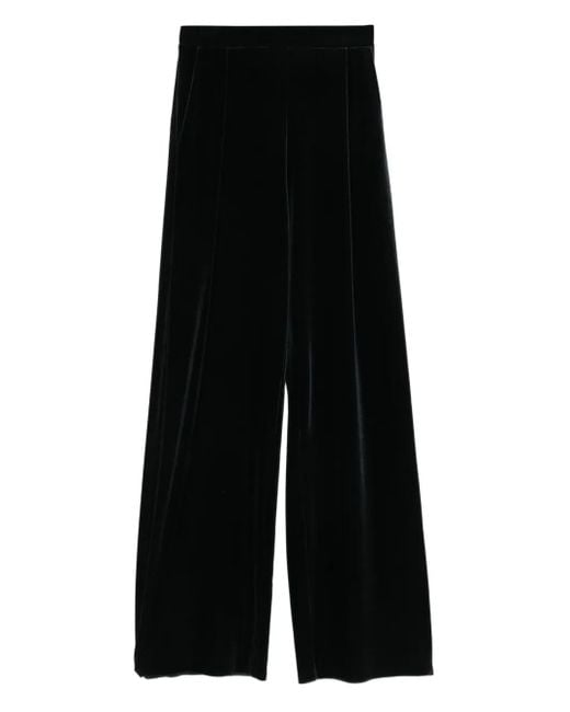 Amazuìn Black Wide-leg high-waisted trousers