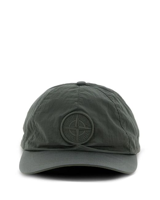 Stone Island Pet Met Logopatch in het Green voor heren