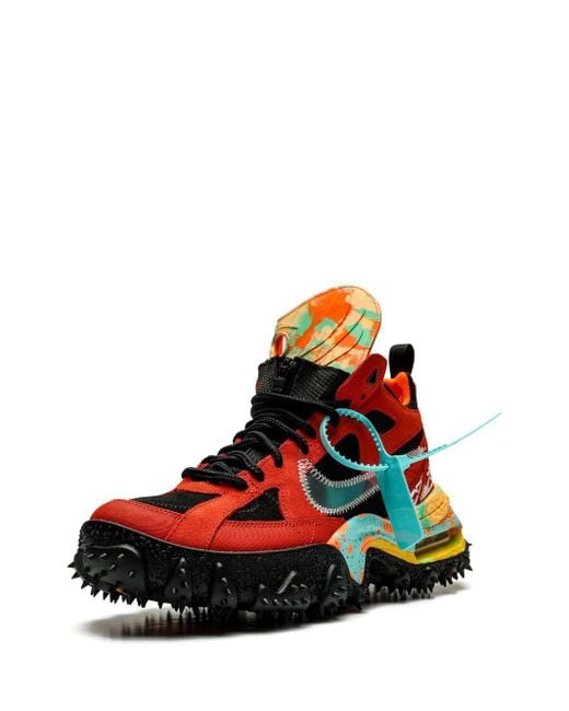 NIKE X OFF-WHITE Red X Off-white Air Terra Forma Sneakers for men