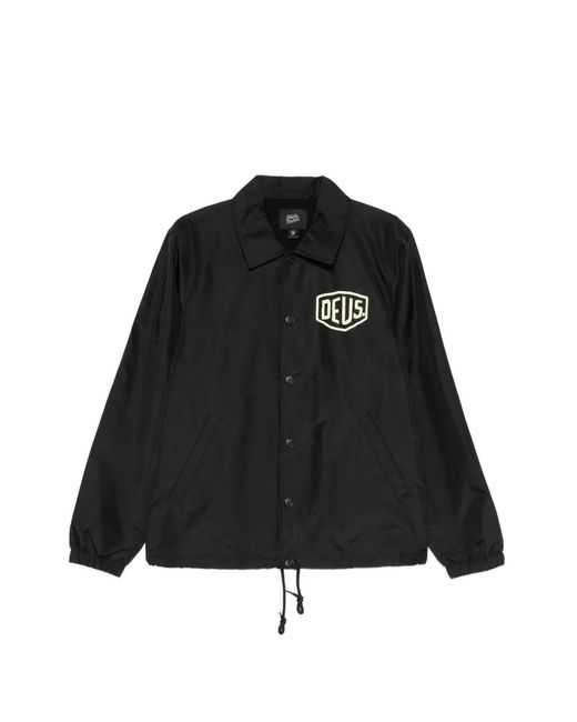 Deus Ex Machina Black Drawstring Jacket for men