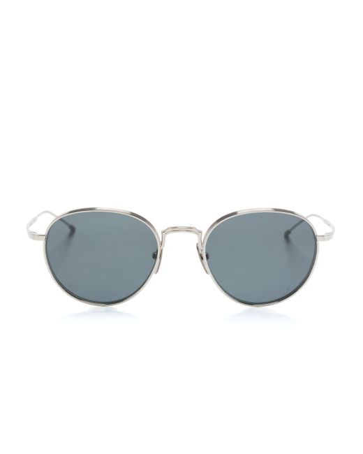 Thom Browne Blue Round-frame Sunglasses