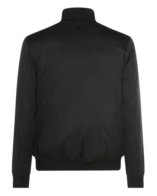 Canali Black Zip-Up Jacket for men