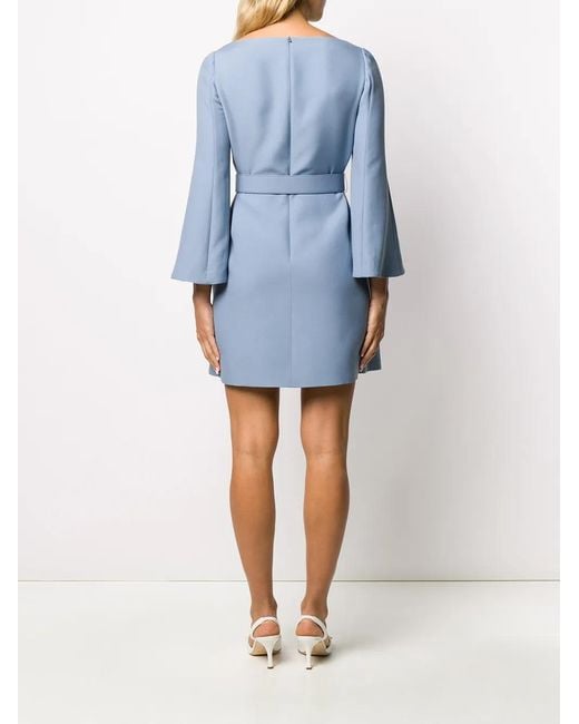 Valentino Garavani Blue V Belted Dress