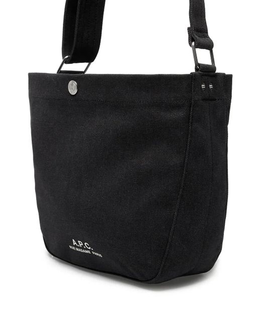 A.P.C. Black Besace Journal Small