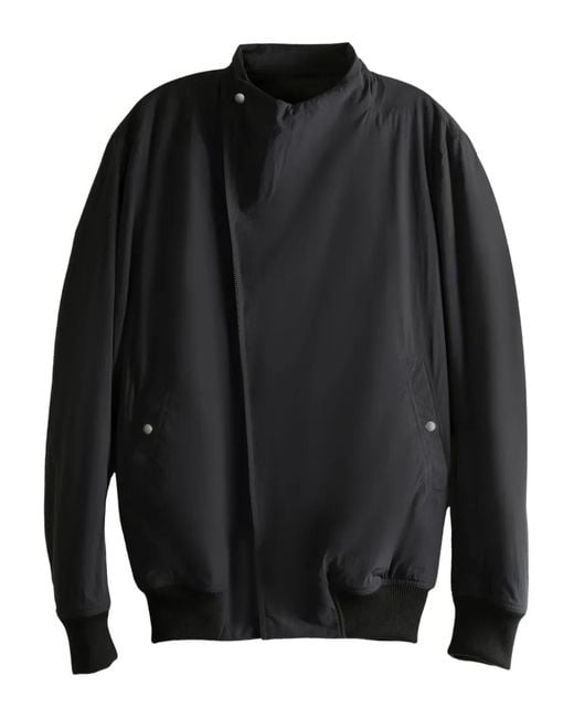 Rick Owens Black Stadium Hollywood Flight Jacket