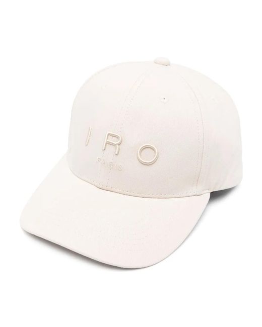 IRO Natural Logo-Embroidered Cotton Cap