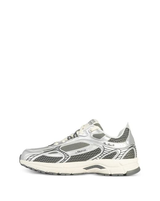 The Mercer Brand White Lace-Up Sneakers for men