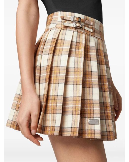 Philipp Plein Natural Flame Mini Skirt