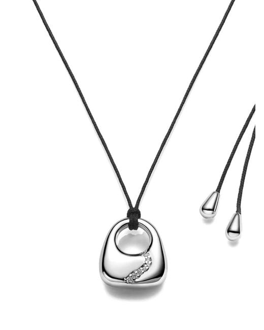 Maria Black Metallic Weekender Flash Necklace