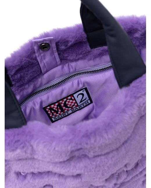 Mc2 Saint Barth Purple Colette Bag