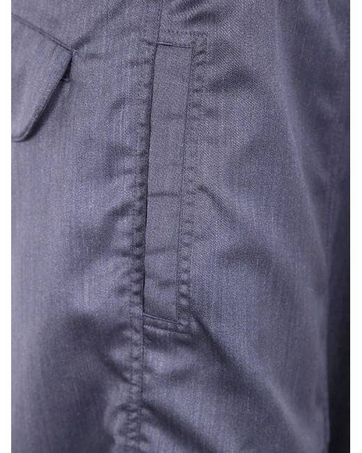Entire studios Blue Drawstring Cargo-Pocket Trousers