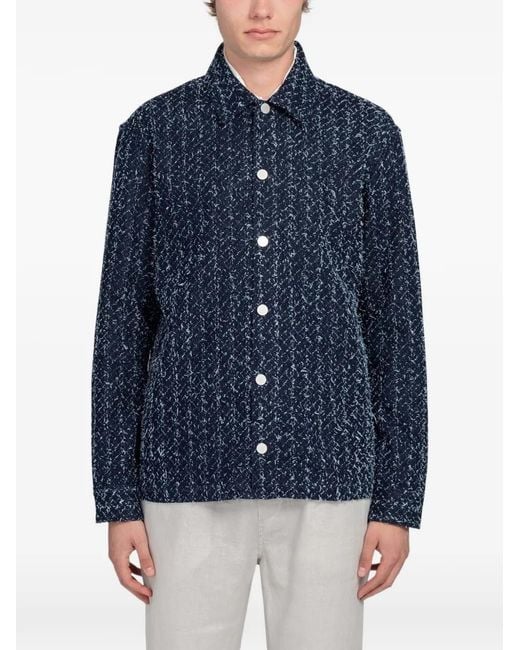 Samsøe & Samsøe Blue Sacastor X Overshirt for men