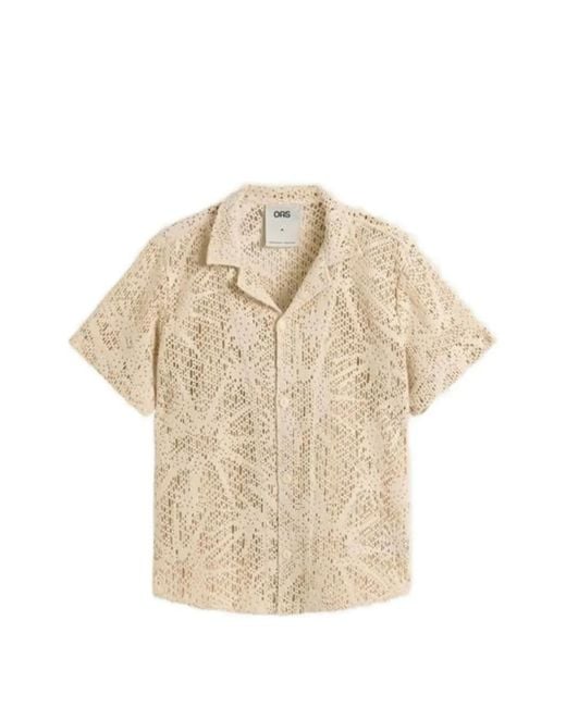 Oas Natural Chemise Astrea Cuba En Crochet for men