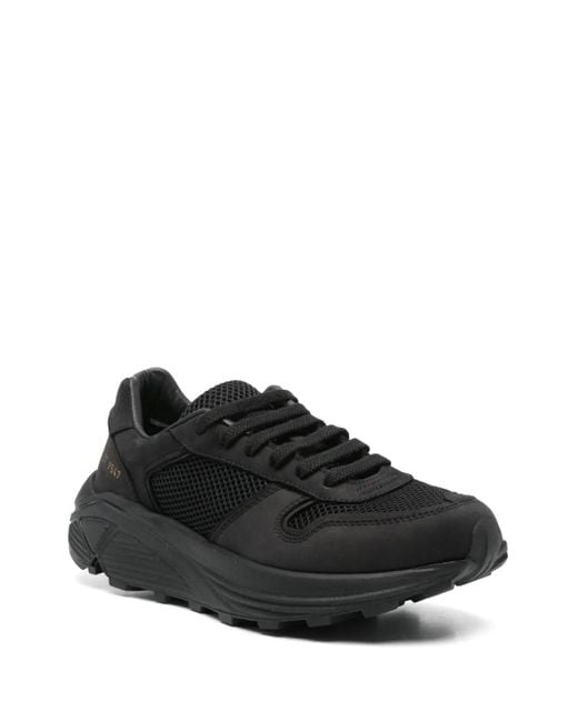 Common Projects Black Panelled Sneakers