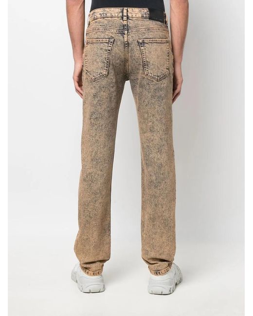 Stella McCartney Gray Jean Droit À Logo Imprimé