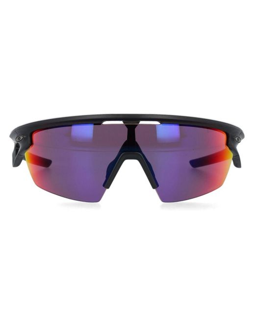 Oakley Blue Sphaera Shield-frame Sunglasses