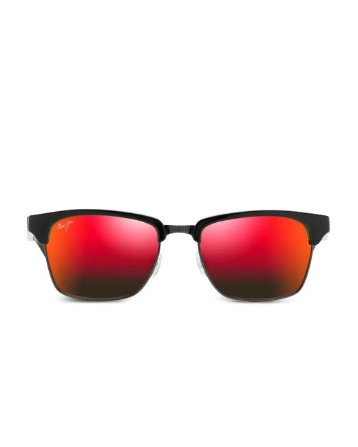 Maui Jim Red Sonnenbrille mit eckigem Gestell