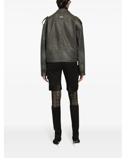Dolce & Gabbana Black Chiffon Pussy-Bow Blouse