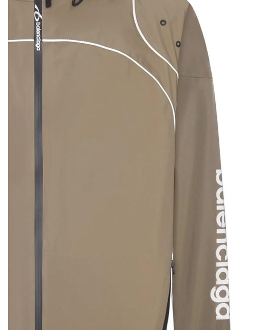 Balenciaga Gray Veste À Logo Imprimé for men