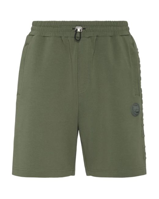 Short De Sport À Logo Embossé Philipp Plein pour homme en coloris Green