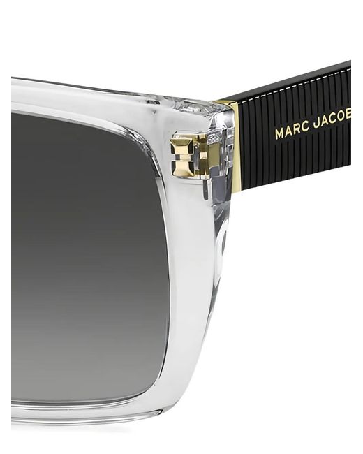 Marc Jacobs Gray Square-Frame Sunglasses for men