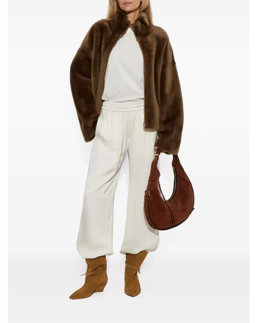 Arma Brown Indy Reversible Shearling Jacket