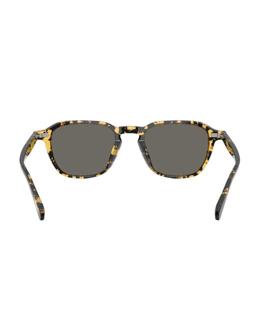 Oliver Peoples Gray Tortoiseshell Square-Frame Sunglasses