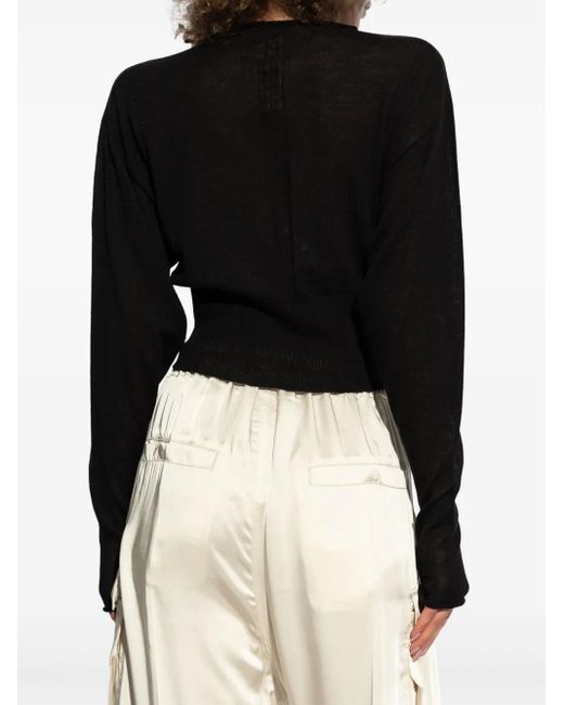 Rick Owens ウーブン セーター Black