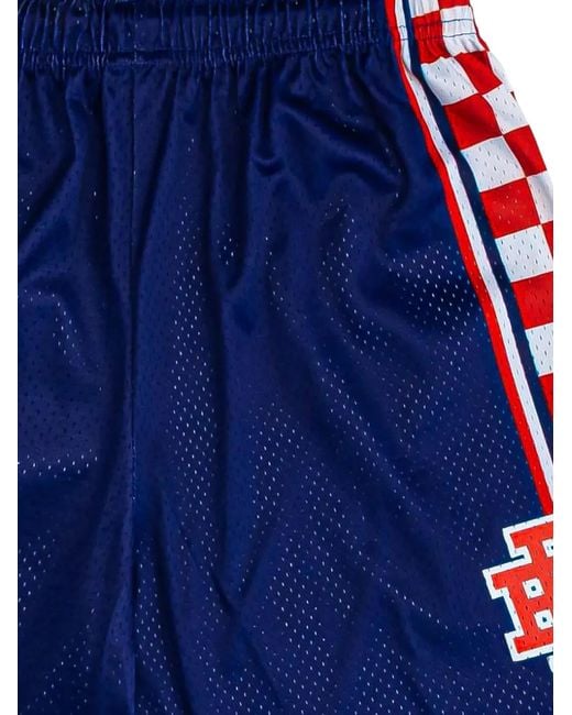 Eric Emanuel Blue Ee Basic Checkered Shorts for men