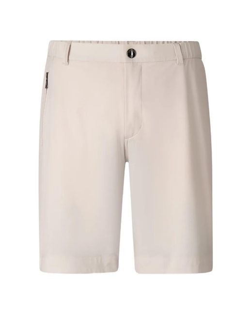Bogner White Jeras Performance Shorts for men