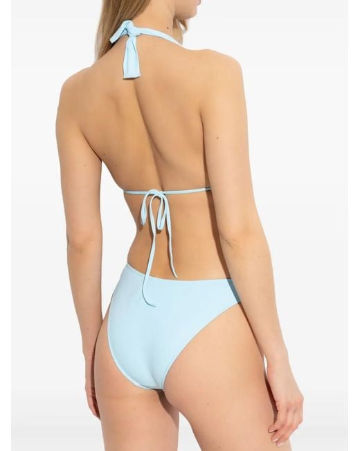 Melissa Odabash Blue Caracas Bikini Top