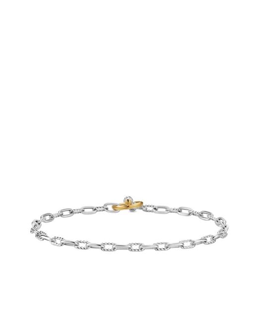 David Yurman White Sterling Dy Madison Bracelet