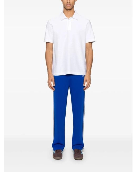 Autry Blue Knitted Track Pants for men