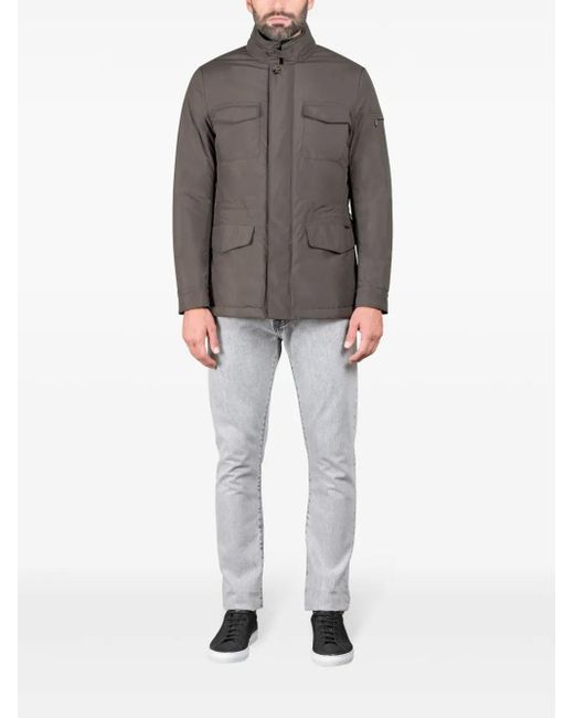Moorer Gray Leonardo-Stp Jacket for men