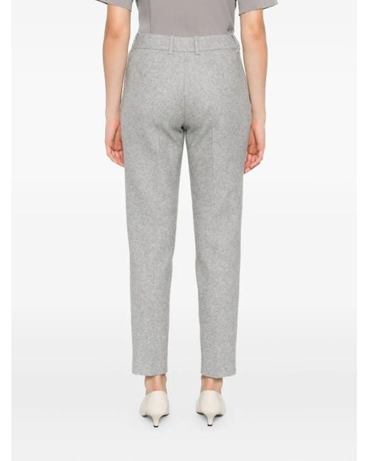 Ermanno Scervino Gray Tailored Trousers
