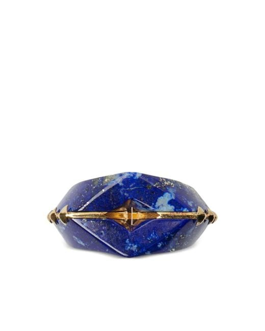 Burberry Blue Lapis Hollow Ring