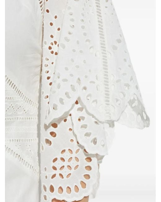Abito Corto Luci di AllSaints in White