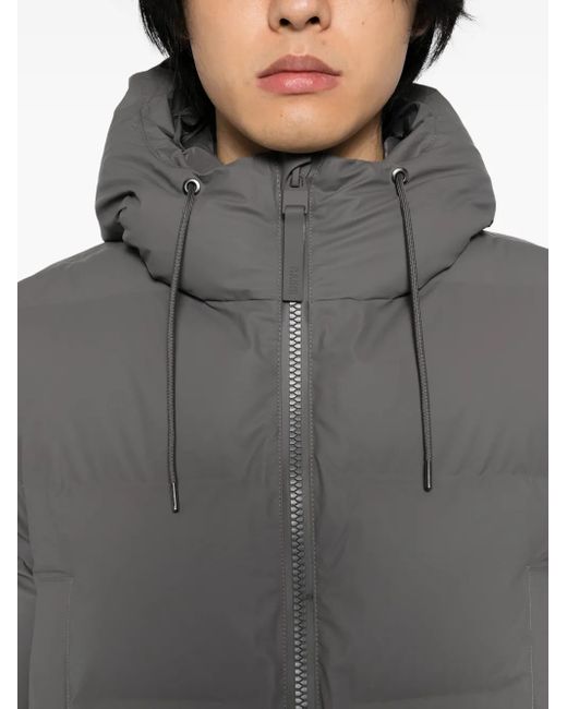 Rains Jack Met Logopatch in het Gray voor heren