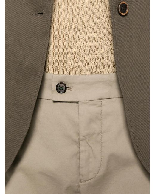 Berwich White Pantalon Alice À Passants De Ceinture