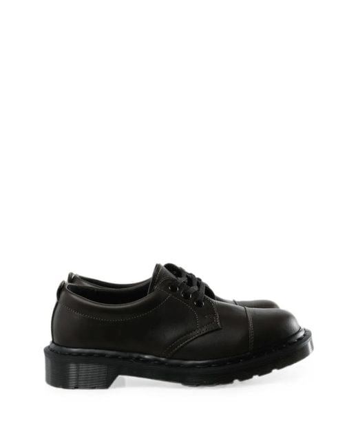 Dr. Martens Black X Mhl Derbies En Cuir